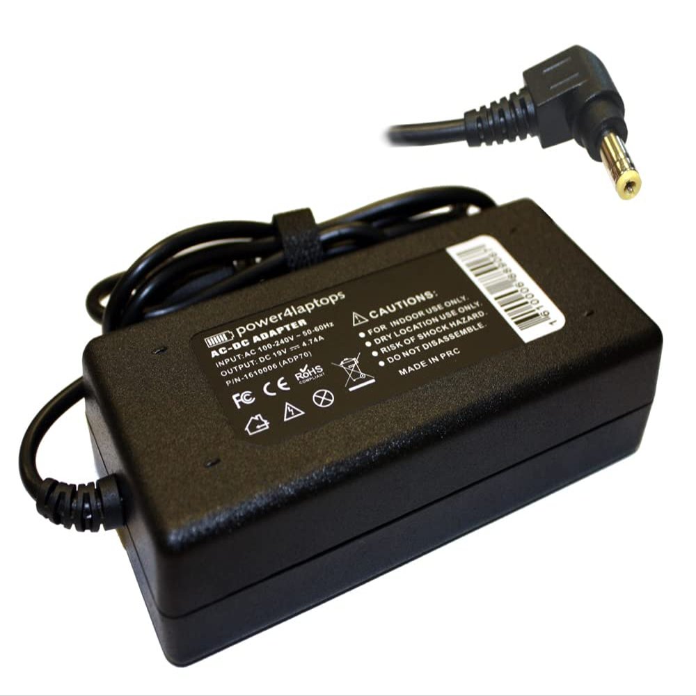 Power4Laptops AC Adapter Laptop Charger Power Supply Compatible with Toshiba Satellite A200-117