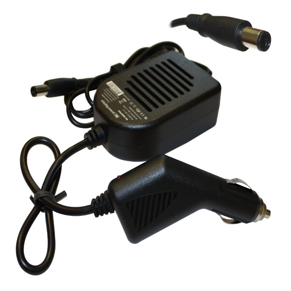 Power4Laptops DC Adapter Laptop Car Charger Compatible with HP Pavilion DV7-4000