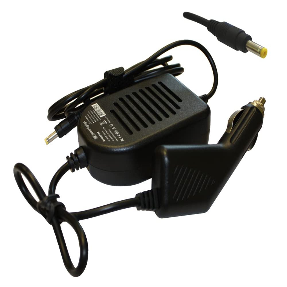 Power4Laptops DC Adapter Laptop Car Charger Compatible with Asus M6762H