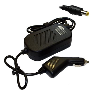 Power4Laptops DC Adapter Laptop Car Charger Compatible with Acer Travelmate 252ELC