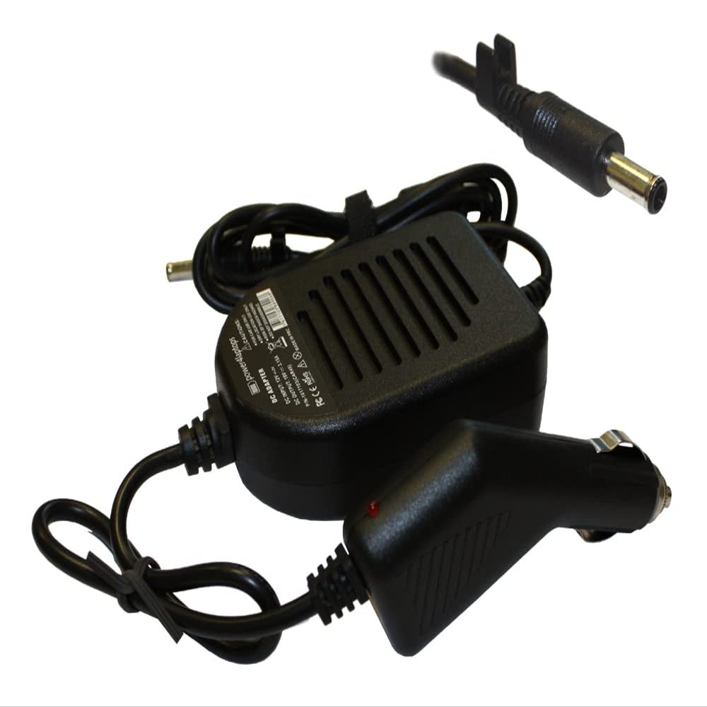 Power4Laptops DC Adapter Laptop Car Charger Compatible with Samsung NP-R620