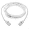 10ft Cat 5E Unshielded (UTP) Ethernet Network Cable - White view 1