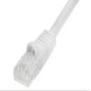 10ft Cat 5E Unshielded (UTP) Ethernet Network Cable - White view 2