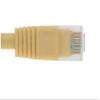 10ft Cat 5E Unshielded (UTP) Ethernet Network Cable - Yellow view 3