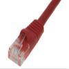 10ft Cat 5E Unshielded (UTP) Ethernet Network Cable - Red view 2