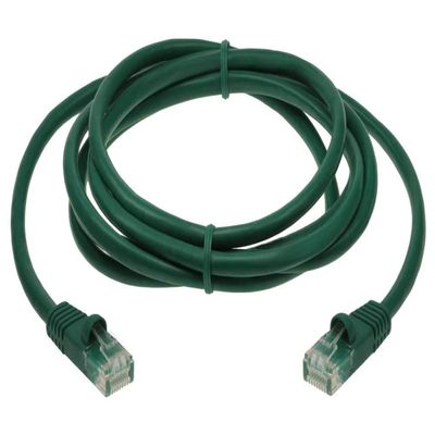 10ft Cat 5E Unshielded (UTP) Ethernet Network Cable - Green