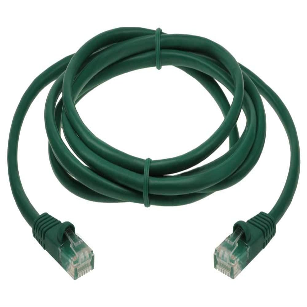 10ft Cat 5E Unshielded (UTP) Ethernet Network Cable - Green