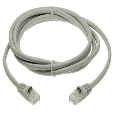 10ft Cat 5E Unshielded (UTP) Ethernet Network Cable - Gray