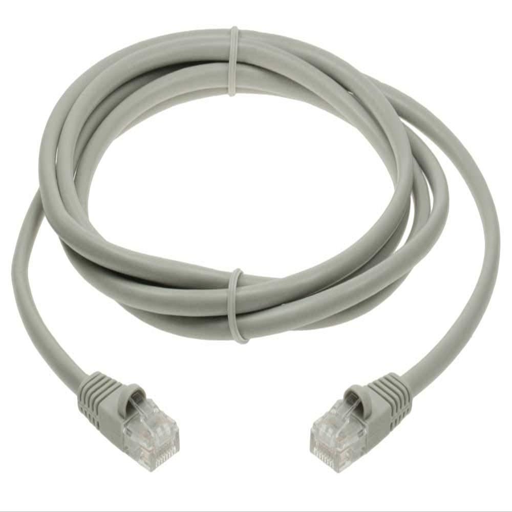 10ft Cat 5E Unshielded (UTP) Ethernet Network Cable - Gray