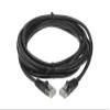 10ft Cat 5E Unshielded (UTP) Ethernet Network Cable - Black view 1