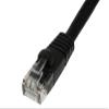 10ft Cat 5E Unshielded (UTP) Ethernet Network Cable - Black view 2
