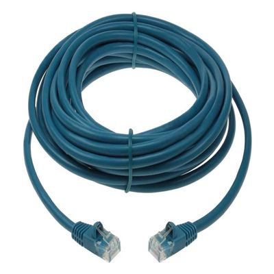 10ft Cat 5E Unshielded (UTP) Ethernet Network Cable - Blue