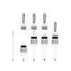 Sewell SW-29863-12 Deadbolt Banana Plugs 12-Pairs by, Gold Plated Speaker Plugs, Quick Connect view 3