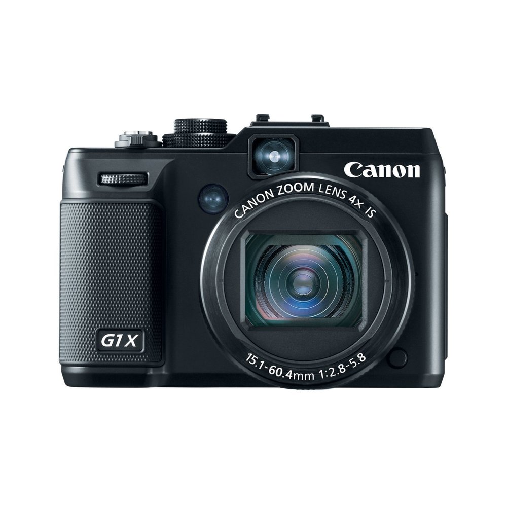 Canon G1 X 14.1 MP CMOS Digital Camera with 4X Wide-Angle Optical Image Stabilized Zoom Lens Full 1080p HD Video and 3.0-inch Vari-Angle LCD Black