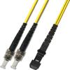 1ft ST to MTRJ Singlemode Duplex Fiber Optic Cable (9/125) 0.3M Meter view 1