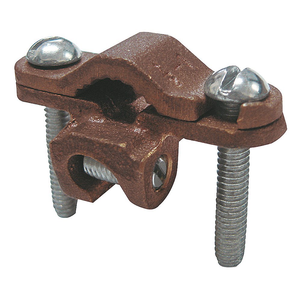 Sigma Engineered Solutions ProConnex 42309 Ground Clamp with Lay-In Lug 1/2 To 1-Inch Conduit Fitting, 1-Pack