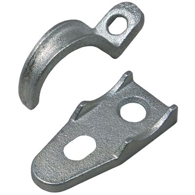 Sigma Engineered Solutions ProConnex 55141 Rigid Clamp Back and Strap Conduit Fitting 3/4-Inch Silver, 1-Pack