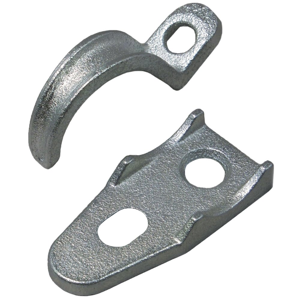 Sigma Engineered Solutions ProConnex 55141 Rigid Clamp Back and Strap Conduit Fitting 3/4-Inch Silver, 1-Pack