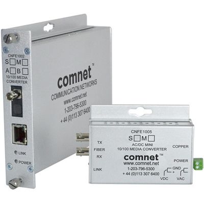 COMNET COMMUNICATION NETWORKS CNFE1004M1A Media Converter 100mbps Mm 1 Fiber (A),