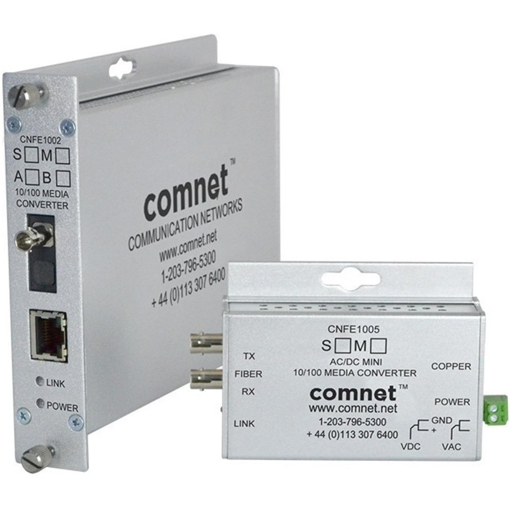 COMNET COMMUNICATION NETWORKS CNFE1004M1A Media Converter 100mbps Mm 1 Fiber (A),
