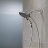 Delta Faucet 4-Spray In2ition Dual Shower Head with Handheld Spray, Chrome Shower Head with Hose, Handheld Shower Heads, Showerheads & Handheld Showers, Detachable Shower Head, Chrome 58467 view 2