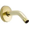 Delta Faucet U4993-PB Shower Arm and Flange, Polished Brass view 1