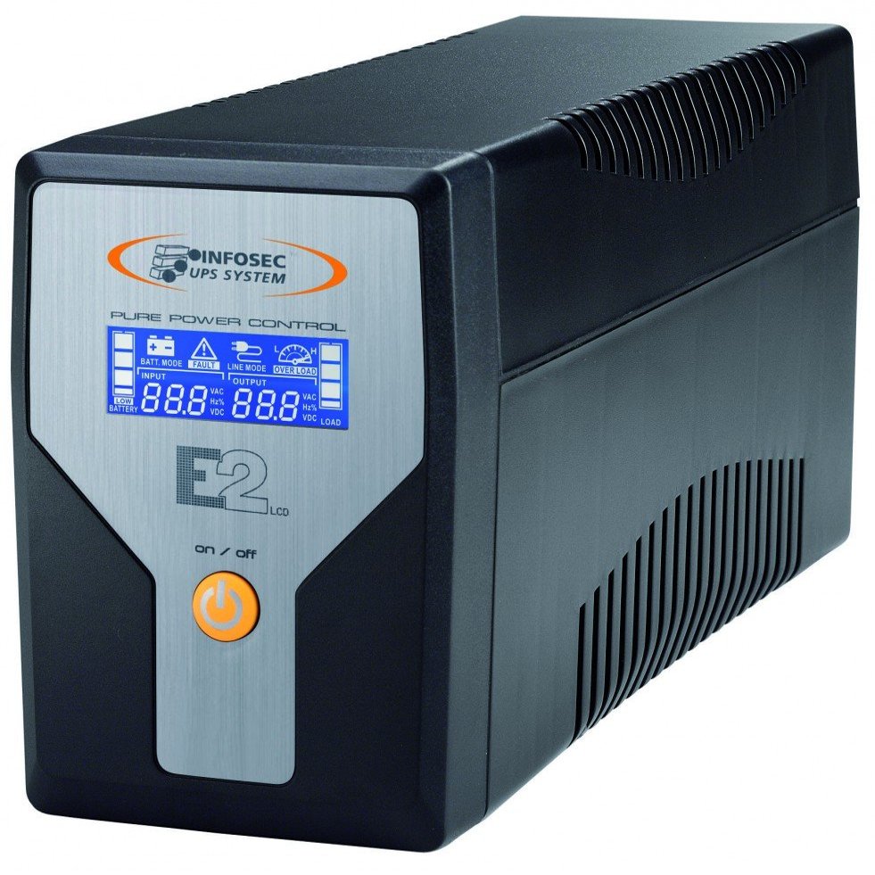 INFOSEC ONDULEUR E2 LCD ON LINE 600 VA