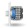 OSD Audio Resistor Based 150W in Wall Volume Control for Home Speakers, Rotary Knob White VKR120 view 3