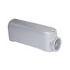 Sigma Electric, Gray, Size Sigma Engineered Solutions 02-51128 ProConnex 02-51128M Rigid Mogul Body 1-1/4-Inch Conduit Fitting, 1-Pack view 4