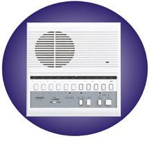 Aiphone 10-Call Intercom Master Station with All-Call, Surface Mount