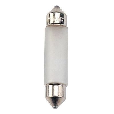 10 Pack 10 Watt T3 1/4 Festoon Base 24 Volt 5000 Hour Frost Xenon Lightbulb