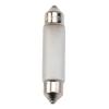 10 Pack 10 Watt T3 1/4 Festoon Base 24 Volt 5000 Hour Frost Xenon Lightbulb view 1