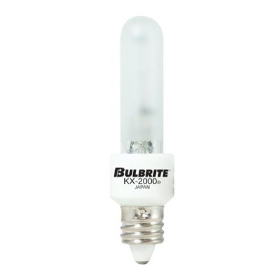 Bulbrite KX20FR/MC 20 Watt Dimmable KX 2000 Krypton/Xenon T3 Mini Candelabra Base Frost 10 Ct