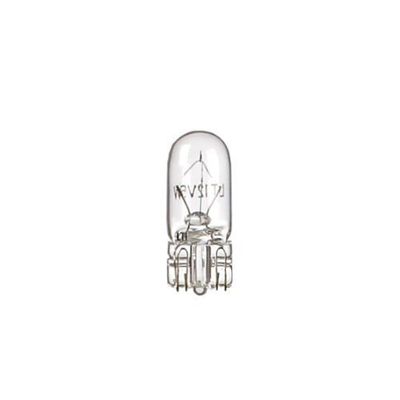 10 Pack 5 Watt T3 1/4 Wedge Base 24 Volt 10000 Hour Clear Xenon Lightbulb