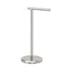 Gatco 1437SN Latitude II Freestanding Toilet Paper Holder Stand, Standing Tissue Holder, 22-Inch H, Satin Nickel view 1