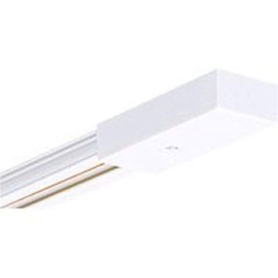 Juno TLV 2FT WH (formerly TL2WH) Trac 12 Low Voltage 20A Miniature Thermoplastic Trac Section, 1-Circuit