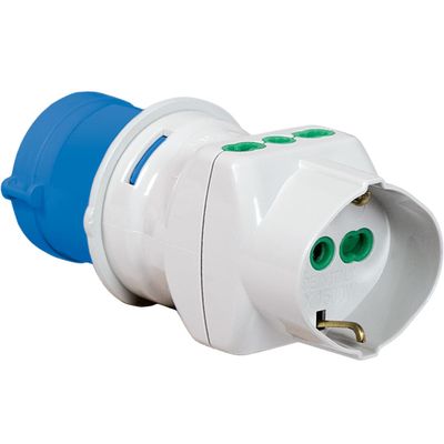 Fme.Adapter CEE Blue Schuko 16A 73090