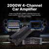 Power Acoustik RZ4-2000D 2000W Class D 4 Channel Amplifier , Black , 13.60in. x 6.30in. x 3.50in. view 2