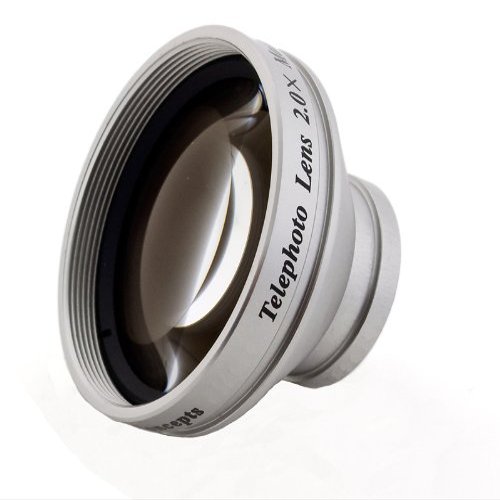 Digital Nc 2.0X High Grade Telephoto Conversion Lens (34mm) for Canon VIXIA HF R200