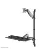 NewStar FPMA-D1330D4SILVER Flat Screen Bracket for Office  Flat Screen Desk Mounts (100 x 100 mm, 75 x 75 mm; 0  180 ) view 4