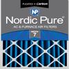 Nordic Pure 16x20x4 (15_1/2 x 19_1/2 x 3_5/8) Pleated Air Filters MERV 7 Plus Carbon 1 Pack view 1