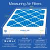 Nordic Pure 16x20x4 (15_1/2 x 19_1/2 x 3_5/8) Pleated Air Filters MERV 7 Plus Carbon 1 Pack view 2