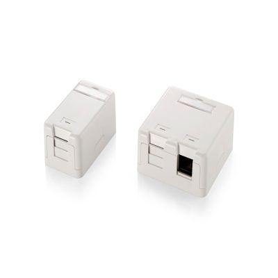 Equip 2-Port Surface Mounted Keystone Box - Outlet Boxes