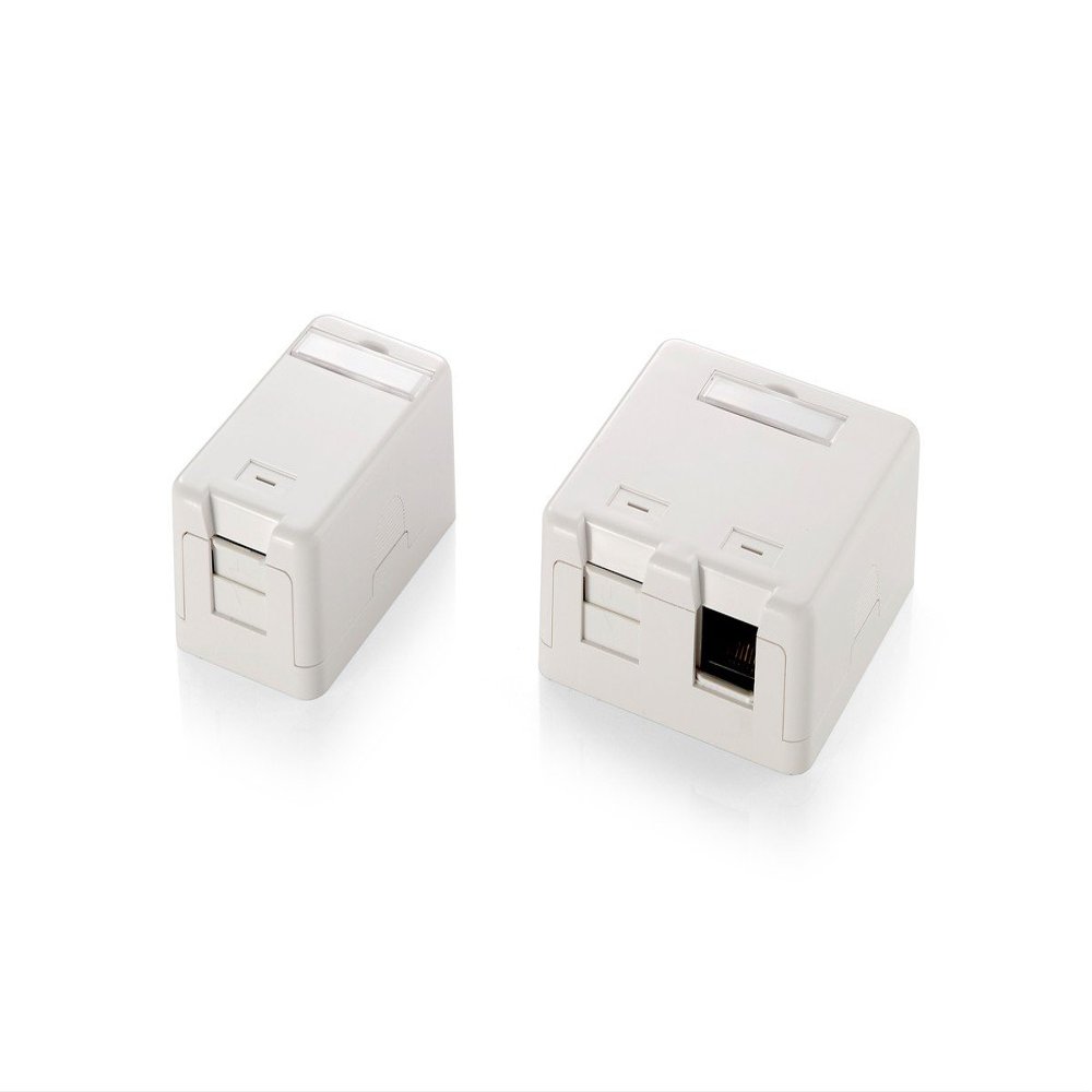Equip 2-Port Surface Mounted Keystone Box - Outlet Boxes