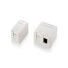 Equip 2-Port Surface Mounted Keystone Box - Outlet Boxes view 1