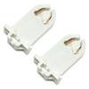 Sylvania 48173 - Medium Bi Pin Turn Type Fluorescent Lampholder Socket 2-Pack view 1