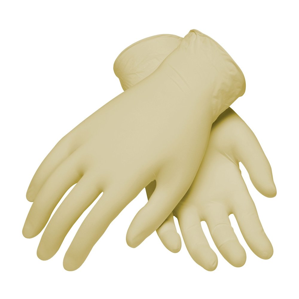 Ambi-Dex 62-321PF/S Disposable Latex, Premium Grade, 5 Mil, Powder Free, Textured Natural S