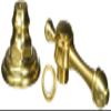Jaclo T692-TRIM-SG Roaring 20's Thermostatic Valve Trim with Lever Handles, Satin Gold view 1