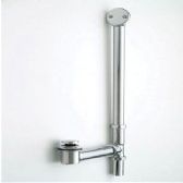 Jaclo 365-PN Fully POLISH Toe Control Tub Waste, Polished Nickel, Polished Nickel