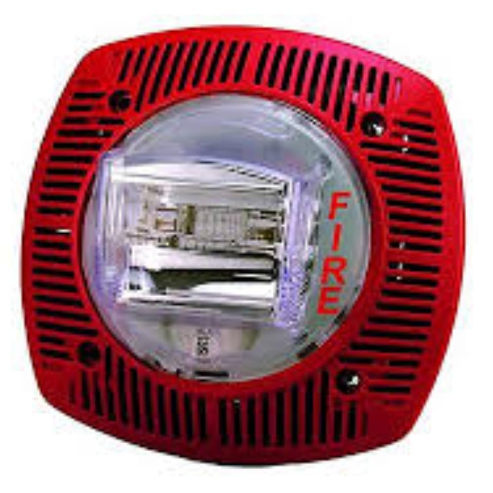 Gentex WSSPK24-15/75WR Outdoor Emergency Speaker/Strobe (24VDC/Red)